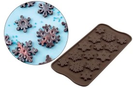 Molde chocolate copos de nieve (2)